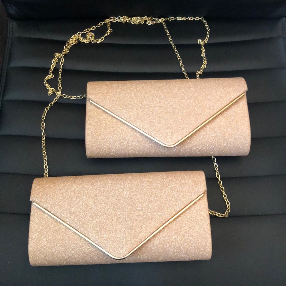 Set of 2 - Sparkle evening clutch bag